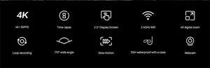 SJCAM SJ4000 Air Action Camera 4K Video 30m Waterproof 2.4G WiFi Sports Cam - stepyours.com