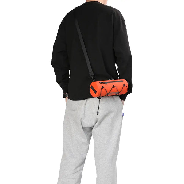 Rhinowalk Bike Handlebar Bag Waterproof Bicycle Frame Tube Bag Outdoor Travel Multifunctional Shoulder Bag Cycling Pannier Bag