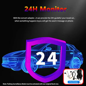 3 Channel 1080P Dash Cam For Cars With WiFi DVR Night Vision Rear View Camera - stepyours.com