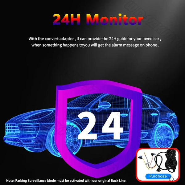 3 Channel 1080P Dash Cam For Cars With WiFi DVR Night Vision Rear View Camera - stepyours.com