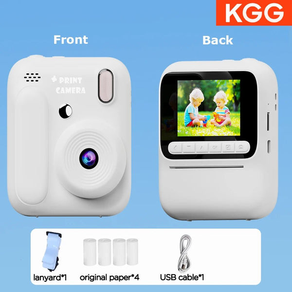 Kids Color Printing Instant Camera 32GB 1080P Digital Photo Video Gift - stepyours.com
