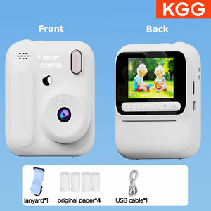 Color Printing Thermal Print Kids Instant Camera 32GB 1080P Digital Gift - stepyours.com