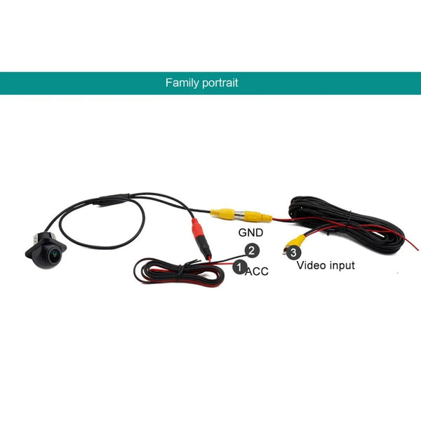 Smartour CCD Fisheye Car Camera AHD 1080P Reversing Rear View Night Vision - stepyours.com