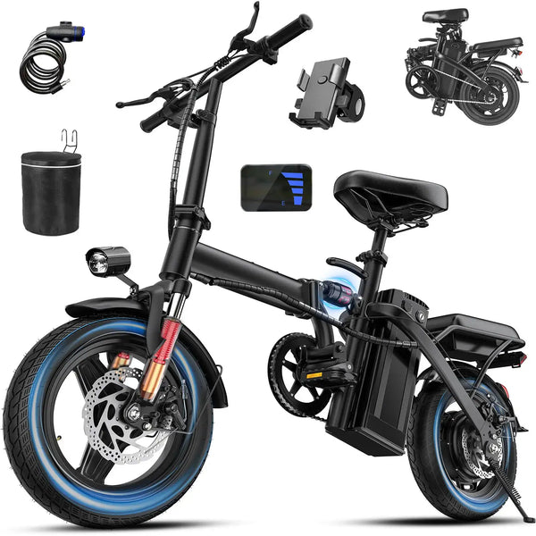 Smooth Ride Folding Electric Bike — product view 8