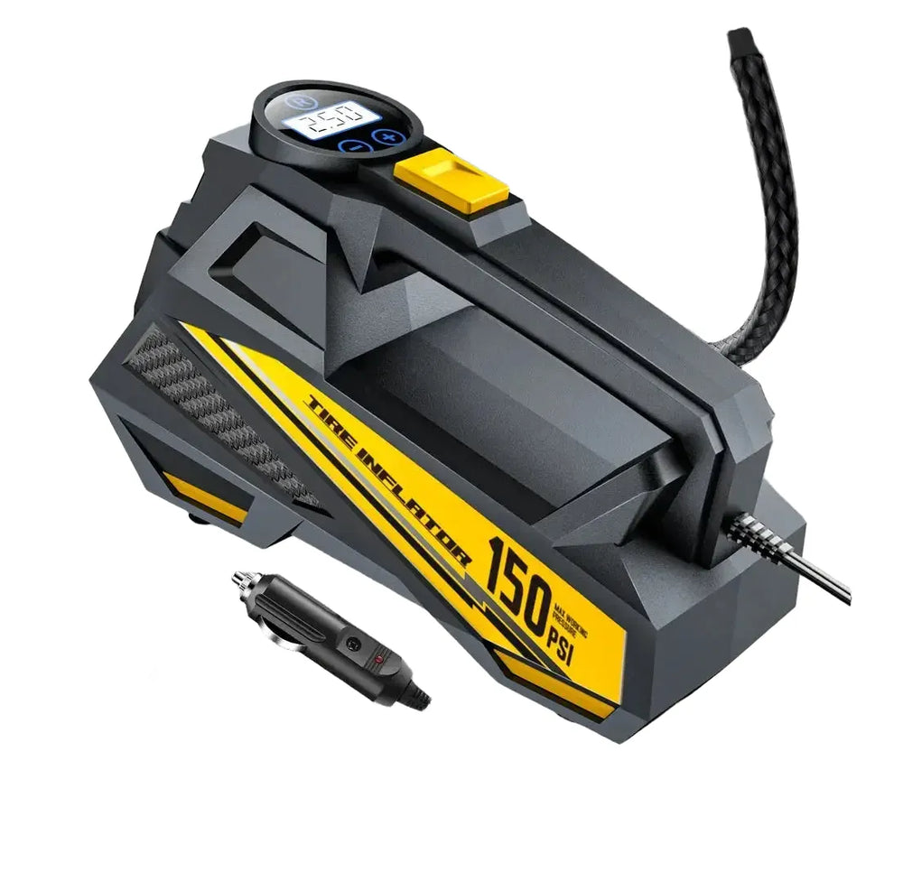 Corded Car Tire Inflator Pump — product view 1