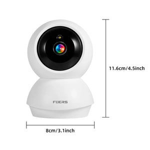 Fuers 4K 8MP Indoor IP Camera WiFi With Auto Tracking - Tuya App Compatible - stepyours.com