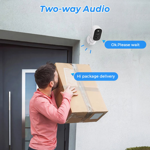 1080P Solar Outdoor WiFi Camera - PIR Motion Alarm and Cloud Storage.add Hooks - stepyours.com