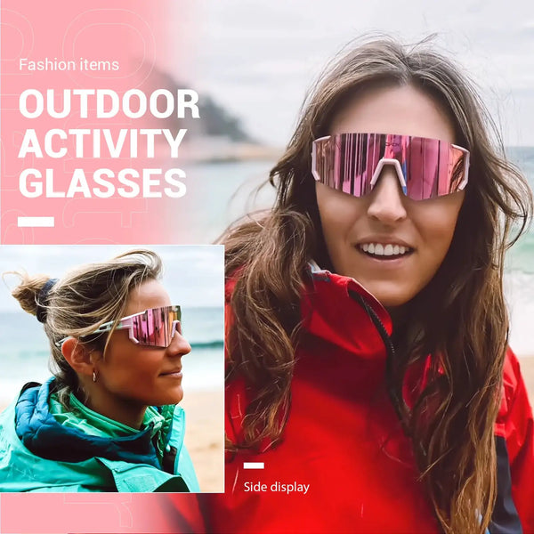 Photochromic Cycling Sunglasses — product view 3