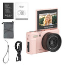 Ourlife Compact 5K Digital Camera With 18X Zoom 75MP 180 Flip Screen WiFi - stepyours.com