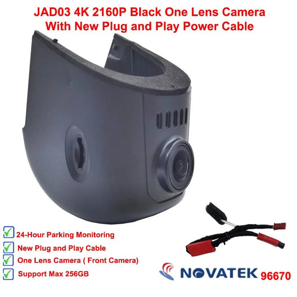 Plug and Play 4K Car Dash Cam for Audi A3 A4 A5 A6 A7 A8 Q3 Q5 Q7 TT 2016 - 2023 - stepyours.com