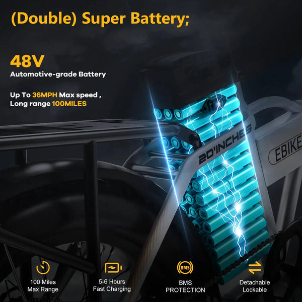 Cybervelo Electric E Bike — product view 3