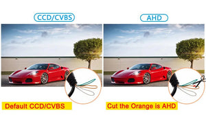 Smartour AHD CVBS CCD Fisheye Rear View Camera 1080P Night Vision Waterproof - stepyours.com
