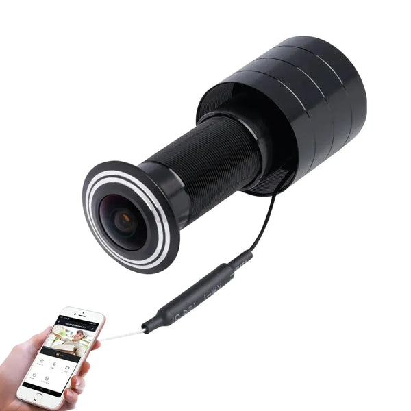 Topvico 5G 2.4G Tuya Video Peephole Wifi Camera Mini Motion Detection Door Viewer Video Eye ONVIF RTSP Home Security Auto Record by stepyours.com
