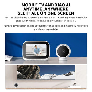 Xiaomi Smart IP Camera Standard Edition 2K HD Night Vision AI Alarm - stepyours.com
