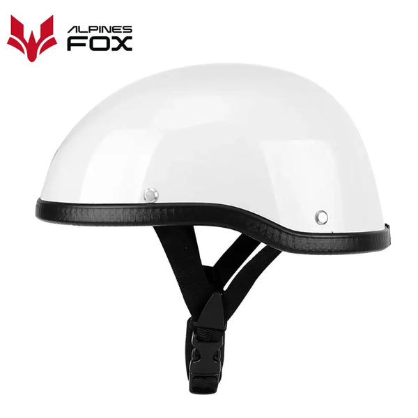 Vintage DOT Half Motorcycle Helmet — product view 7