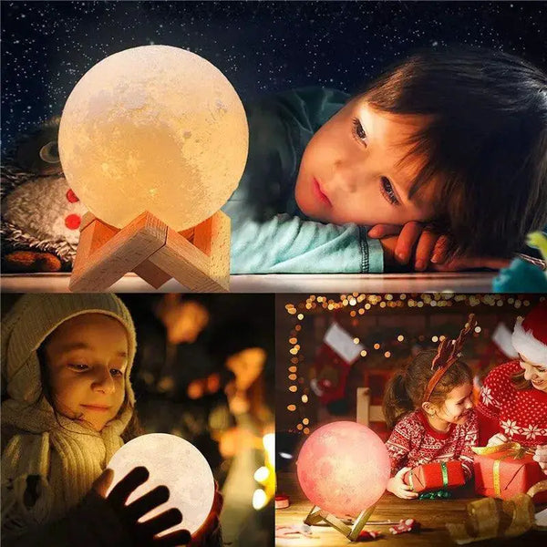 Moon Lamp for Home Office Desk Glow — product view 6