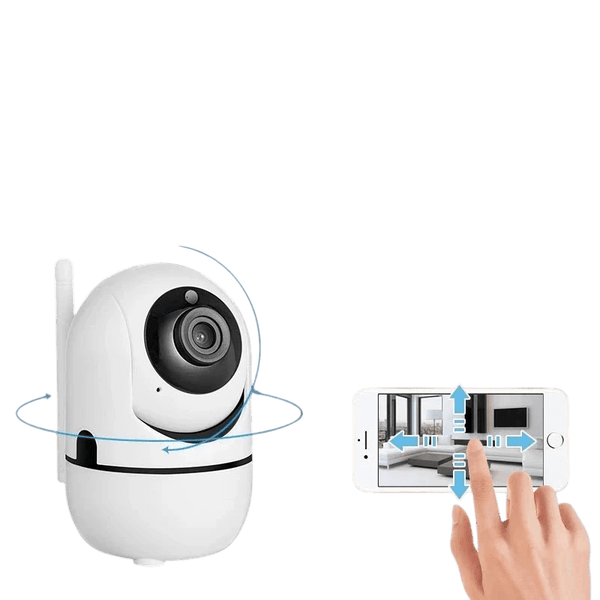 YCC365 Plus IP Camera Auto Tracking 2MP HD Night Vision WiFi Security - stepyours.com