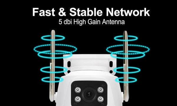 ASECAM 12MP 6K WiFi Camera - 8X Zoom With AI Human Detection Auto Tracking - stepyours.com