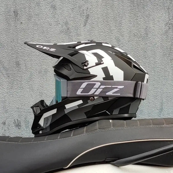 DOT Full Face Motorcycle Helmet off Road — product view 9