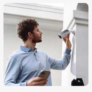Baseus S1 Lite Solar Security Camera - 2K Wireless Outdoor With 135 Degree FOV - stepyours.com
