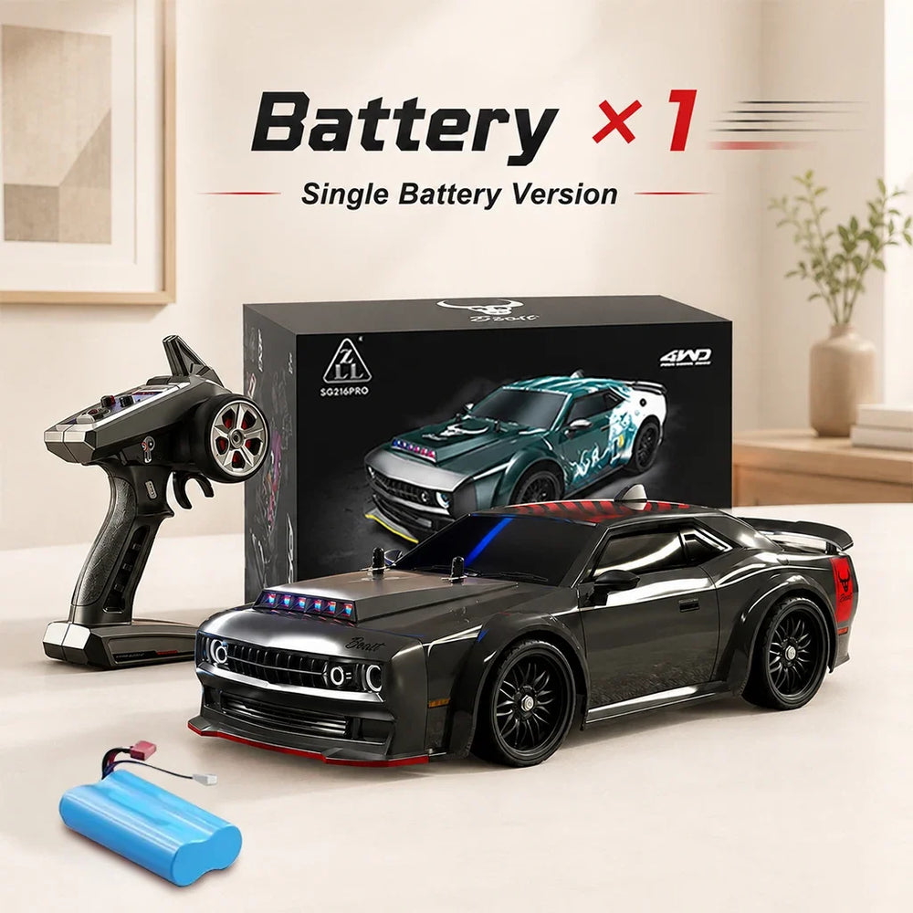 ZNLYRION Remote Control RC Drift CarToy Scale Brushless Racing Lights — product view 1