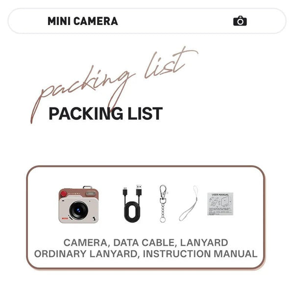 Must Have Retro CCD Mini Digital Camera Keychain With 1.77 Inch HD Video - stepyours.com