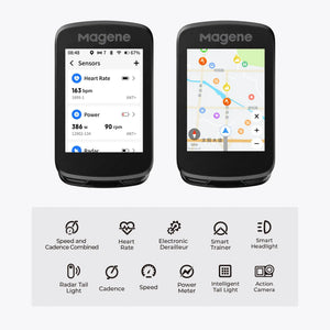 Magene Touchscreen GPS Bike — product view 2