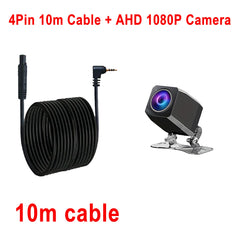1080P AHD Car Rear View Camera For DVR Dashcam Waterproof 4 Pin 2.5mm Jack - stepyours.com