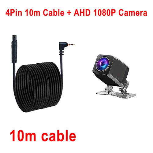 1080P AHD Car Rear View Camera For DVR Dashcam Waterproof 4 Pin 2.5mm Jack - stepyours.com