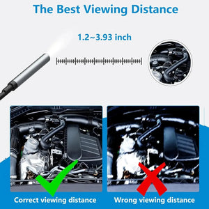 8mm Endoscope Camera 2 In 1 iOS Type C Mini Borescope With 8 LED Lights - stepyours.com