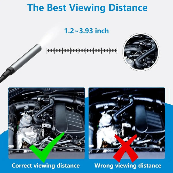 8mm Endoscope Camera 2 In 1 iOS Type C Mini Borescope With 8 LED Lights - stepyours.com