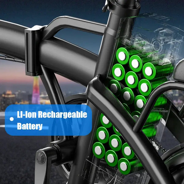 Compact Foldable Electric Bicycle — product view 5