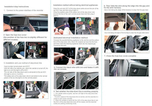 4 Channel Car Dash Cam With WiFi FHD 1080P Front Left Right Rear Night Vision - stepyours.com