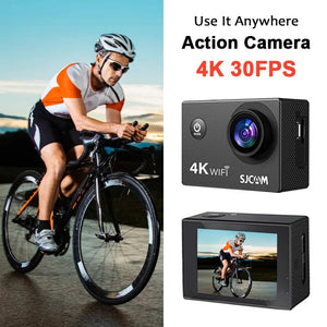 SJCAM SJ4000 Air Action Camera 4K Video 30M Waterproof WiFi Sports Cam - stepyours.com