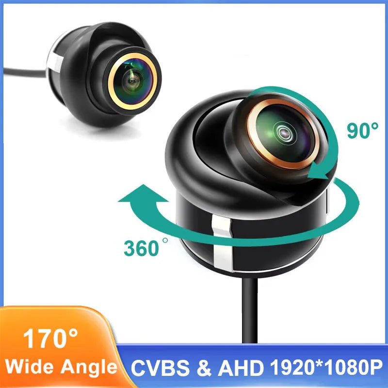 170 Degree AHD Rear View Camera with Night Vision Fisheye Lens - stepyours.com