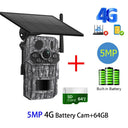 INQMEGA4G Solar Trail Camera 2K Night Vision 5MP PIR Motion Activated - stepyours.com