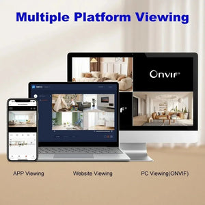 Tuya 5G WiFi IP Camera Indoor 6MP Auto Tracking 6x Zoom Night Vision - stepyours.com