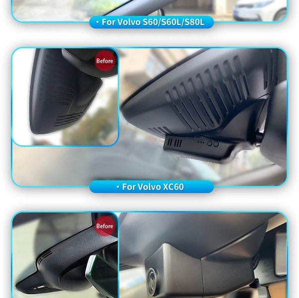 4K Dash Cam For Volvo XC Series And Polestar 2 Ultimate Safety Ultra HD Car DVR - stepyours.com