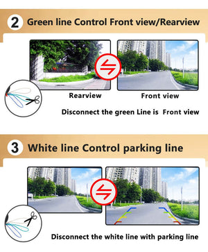 Smartour AHD CVBS CCD Fisheye Rear View Camera 1080P Night Vision Waterproof - stepyours.com