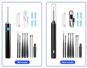 KERUI Ear Wax Removal Cleaner With 5MP HD Camera - See Ear Canal Add Hooks - stepyours.com