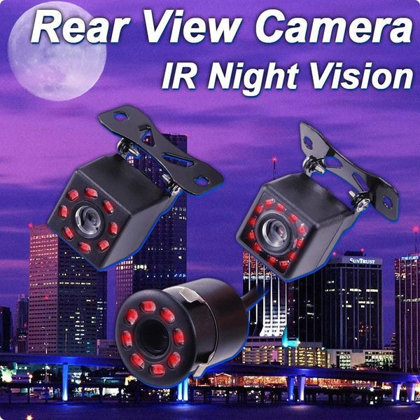 GreenYi Rear View Camera With IR Night Vision Waterproof CCD For Safer Parking - stepyours.com