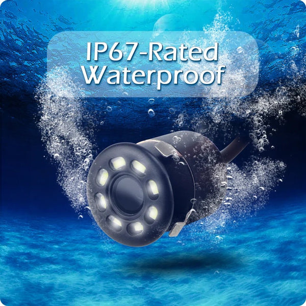GreenYi Rear View Camera With IR Night Vision Waterproof CCD For Safer Parking - stepyours.com