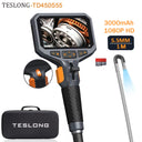 Teslong TD450S Borescope Four Point Five Inch Articulating Endoscope 1080P - stepyours.com