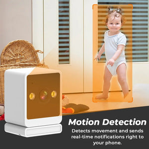 1080P Indoor WiFi Mini Camera Two Way Audio For Baby Monitor ICSEE App - stepyours.com