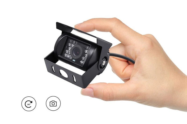 Reverse Camera 4 Pin AV Port IR Night Vision Waterproof For Truck Trailer RV - stepyours.com