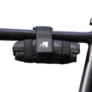 Rhinowalk Bicycle Bag Tool Bag Top Front Tube Frame Bag Burrito Pack Pouch Cycling Accessories Black MTB Bike Rear Tool Kits