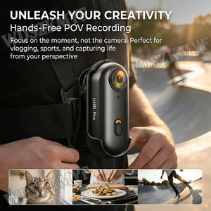 4K Motorcycle Mini Action Camera WiFi POV Recorder Lightweight Sport Cam - stepyours.com