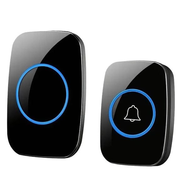 EU Plug Wireless Doorbell 300M Remote Control Waterproof 433 Frequency Through Wall Signal Alarm Ambulance Smart Doorbell by stepyours.com