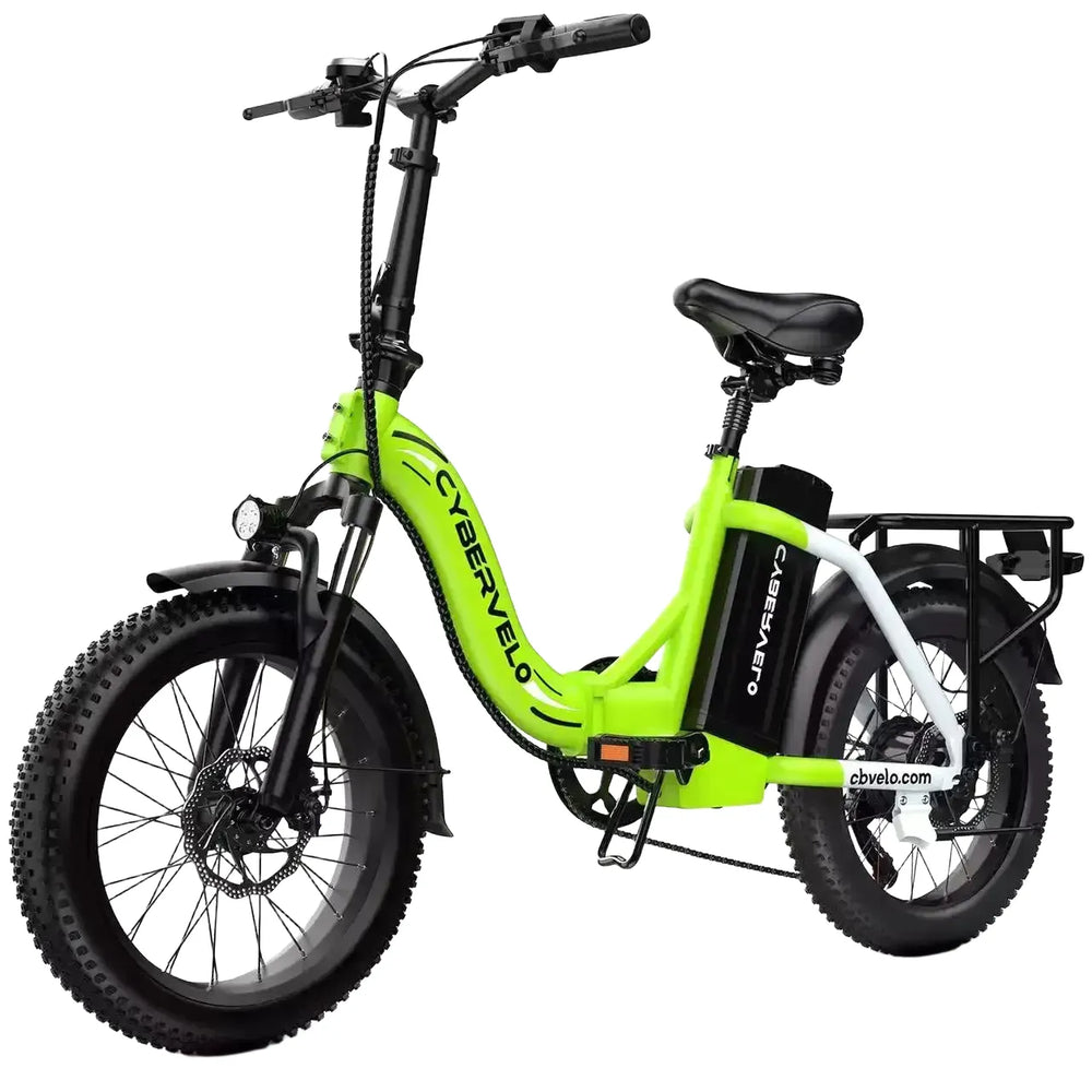Compact Foldable Fat Tire Electric Bike — product view 1