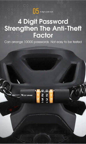 West Biking Lock for On The Go Security — product view 14